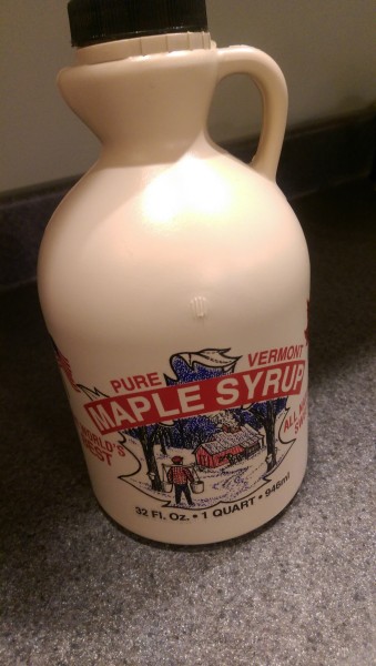 Maple Syrup, Syrup Jug