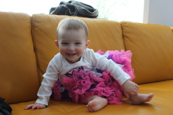Little girl with lots of teeth