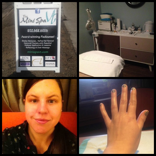 mini spa collage