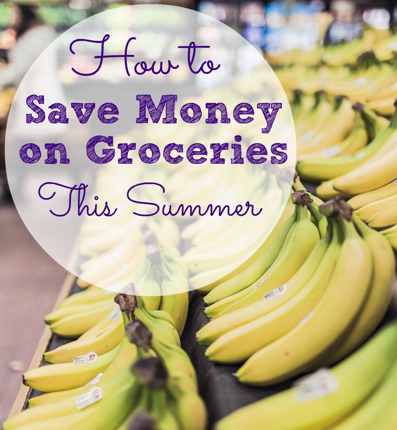 How to Save Money on Groceries This Summer bananas