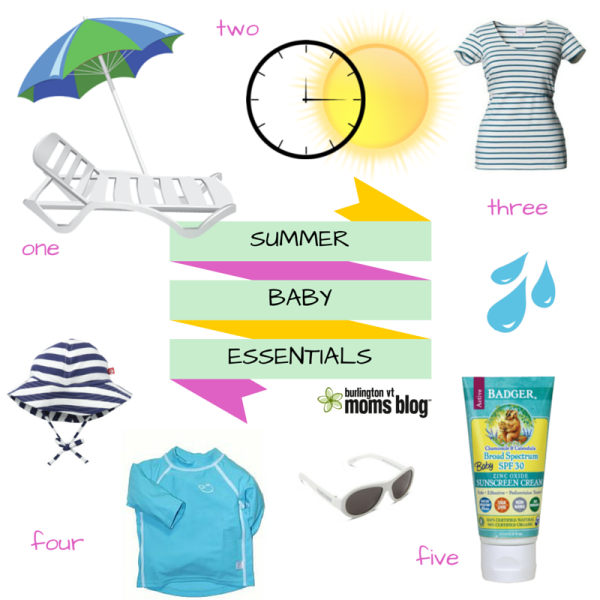 Summer Essentials for Baby summer baby must haves, safe summer baby, infant hot heat weather safety
