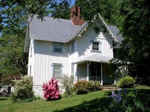 House and lawn