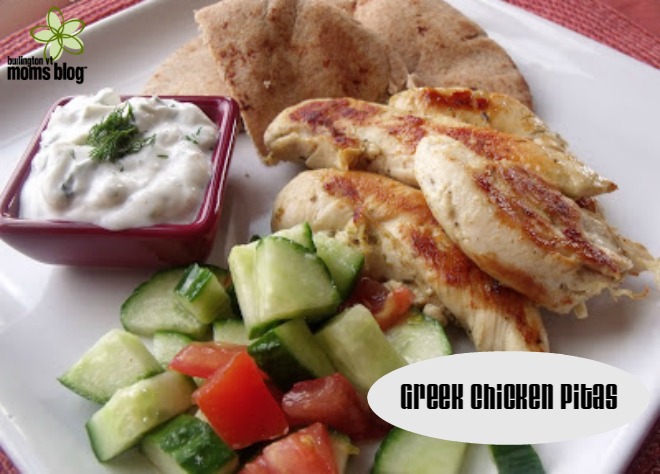 Recipe: Greek Chicken Pitas greek chicken pitas, recipe, dinner