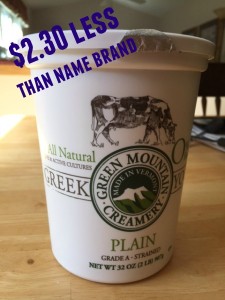 local yogurt