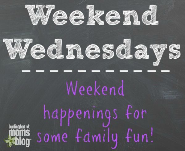 Weekend Wednesdays: July 31st to August 2nd