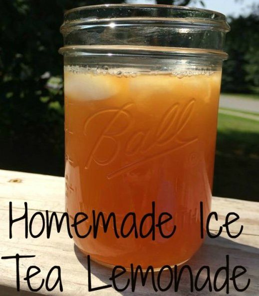 Homemade Ice Tea Lemonade