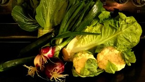 CSA vegetables