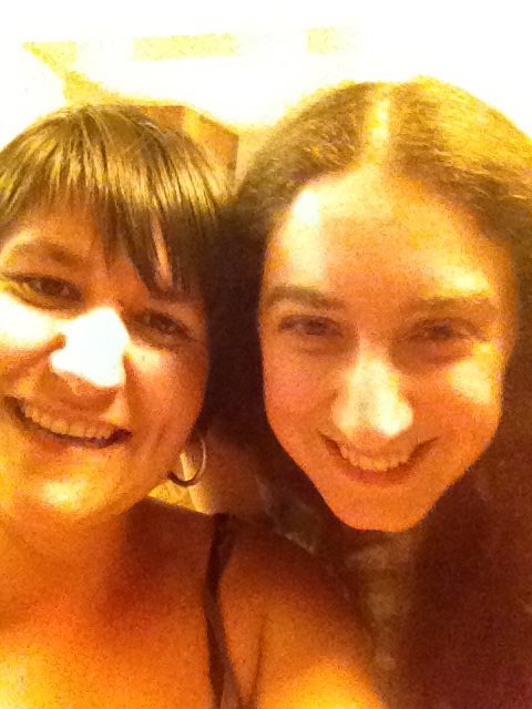 two women