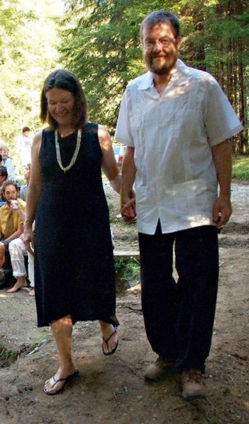 woman and man