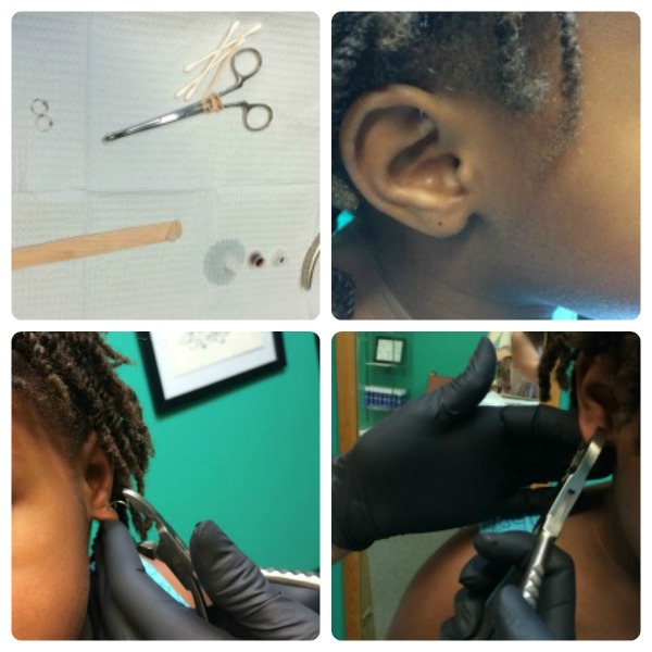 kids ears pierced in VT