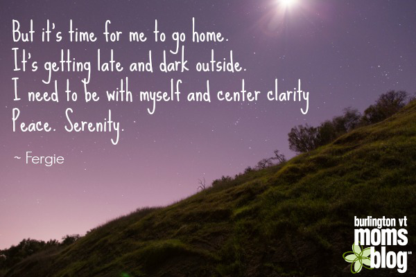 clarity peace serenity