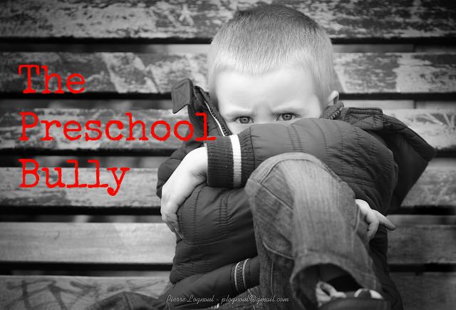 The Preschool Bully child with arms crossed