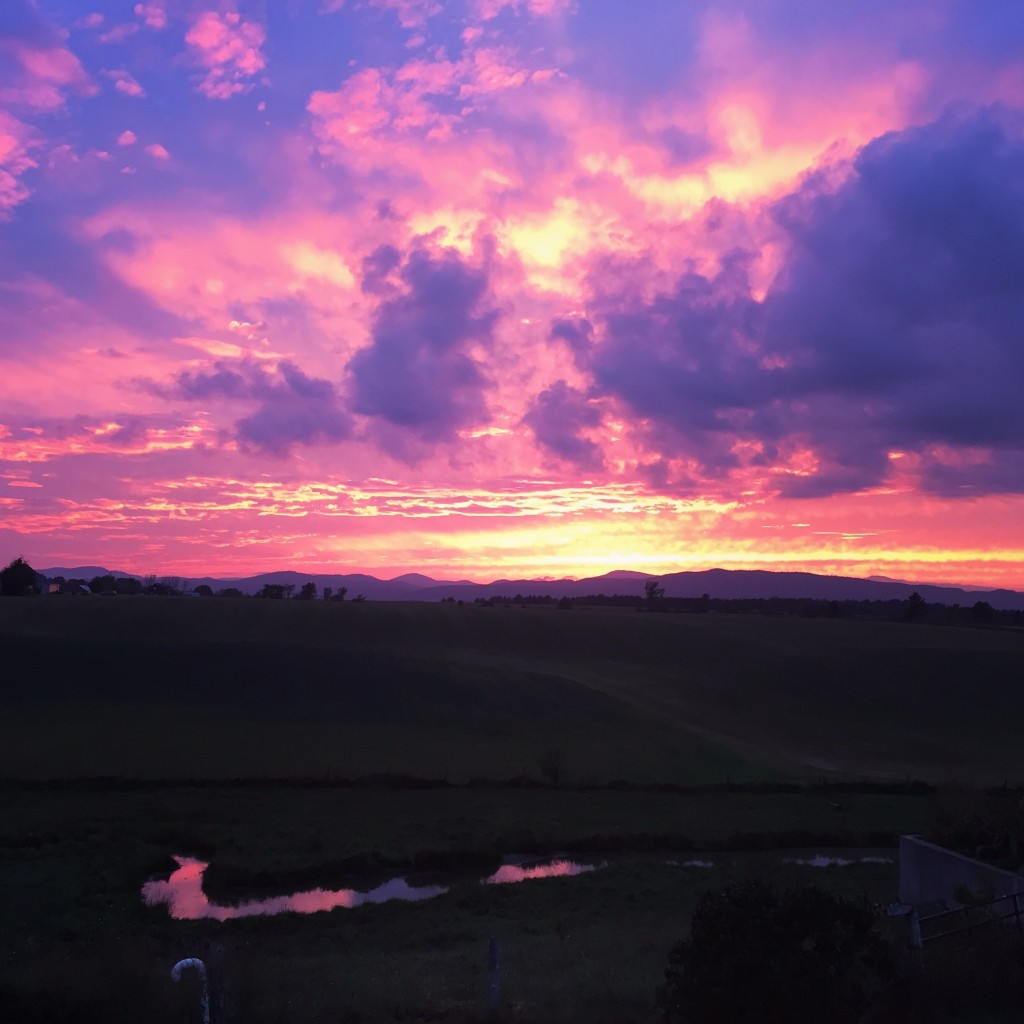 Bridport Vermont Sunset
