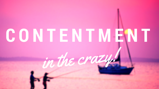 Contentment in the Crazy