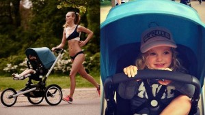 stroller, mom, toddler girl