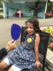 Ms. Butterfly at Storyland