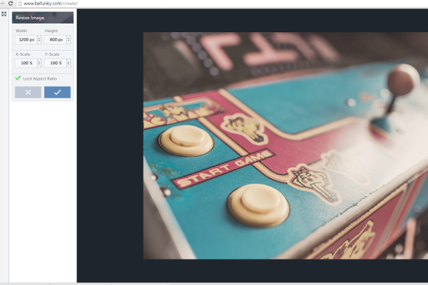 Arcade Video Game Photo Size