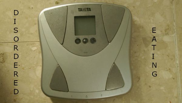 Don’t Pass It On – Ending Disordered Eating scale, words disordered eating