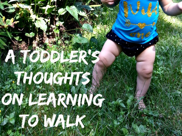A Toddler’s Thoughts on Learning to Walk