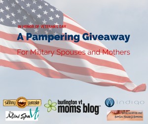 giveaway, veterans day, pampering