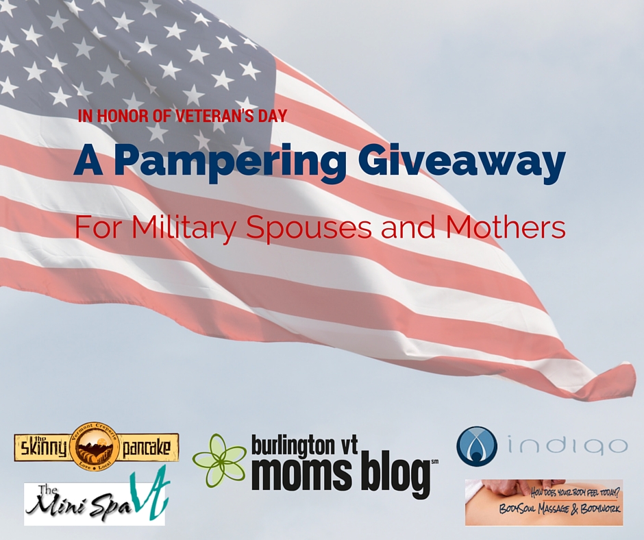 Military Spouse or Mother Pampering Giveaway {Closed} giveaway, veterans day, pampering