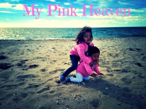 girls, beach