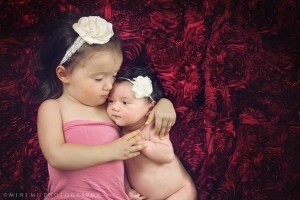 girls, blanket
