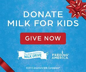 Support the Vermont Foodbank with the Great American Milk Drive milk, donate