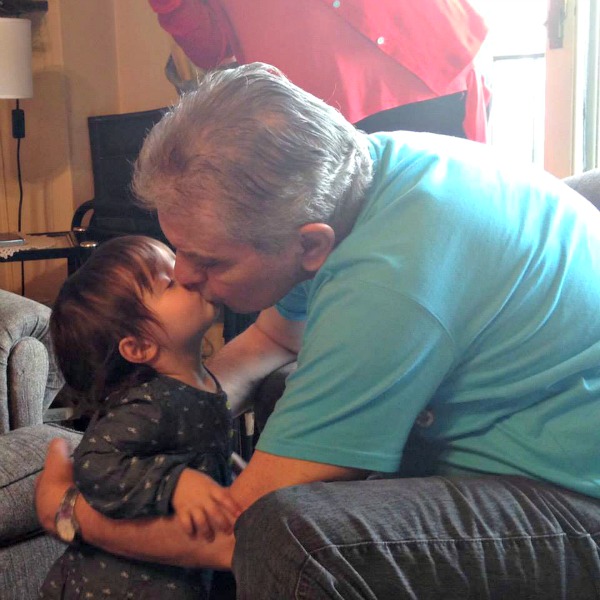 Ode to Abu — When Your Babies Lose a Grandparent man, girl, kiss