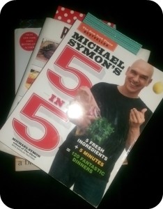 cookbooks, bookmarks