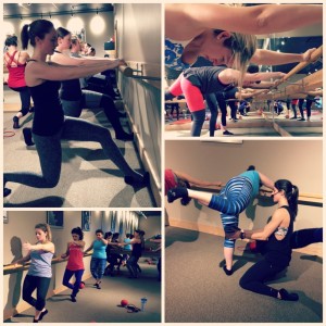 Pure Barre Collage