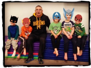 Superhero's with masks