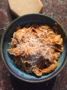 Homemade pasta