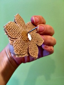nail, flower, hand
