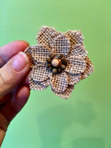 hand, flower