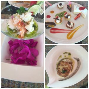 All-inclusive vacations include amazing meals!