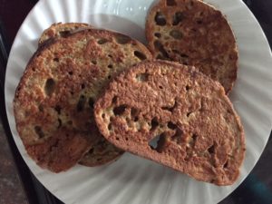 finished french toast