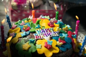 Bittersweet birthday/sweet cake