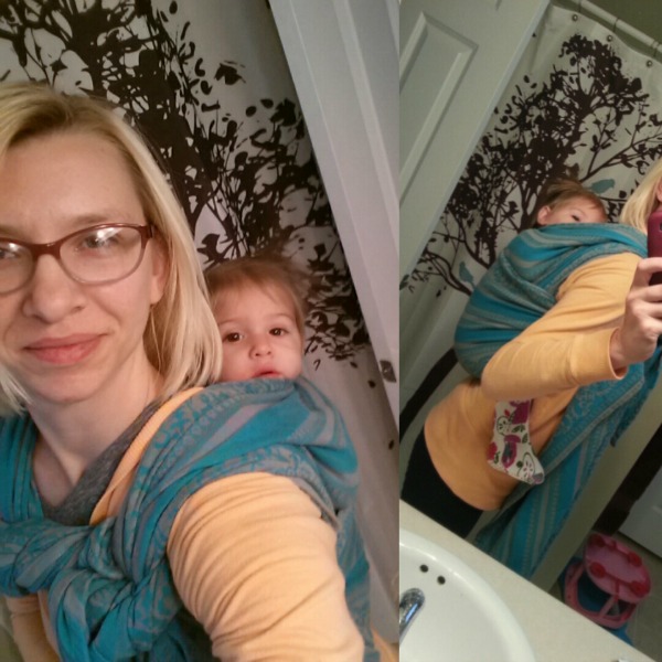 Using a wrap from the lending library