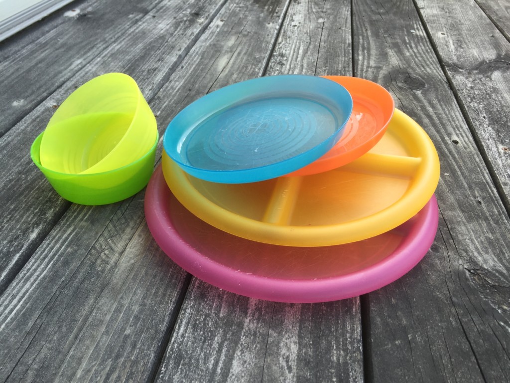 Moms say, "Put your dirty dishes in the sink!"