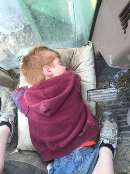 On Being “Okay” with Unkempt Unkempt Boy in Tractor