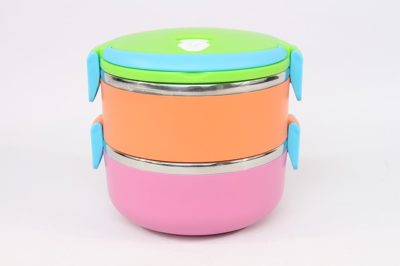 Reusable stainless steel containers are great for school lunches.