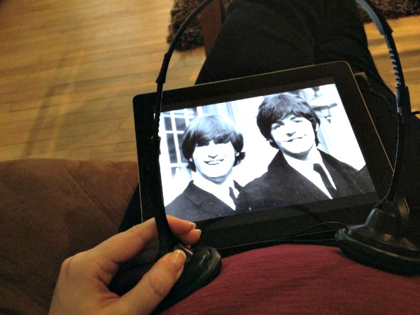 Beatles, iPad, headphones, pregnancy