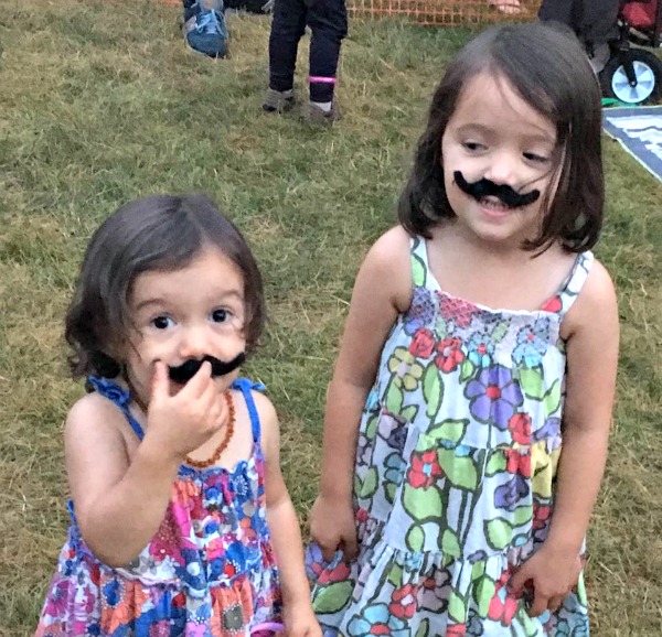 kids, mustaches