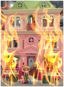 Divorce can be like setting fire to your life.
