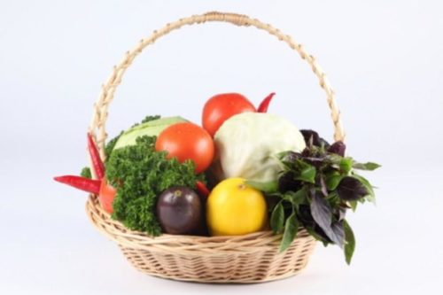 A Meal Kit for Meredith: A Food Subscription Review basket of veggies
