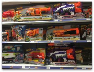 The fun parent buys the Nerf guns.