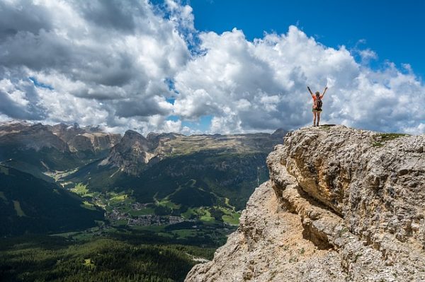 A view from the peak of motherhood.