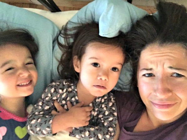 Clearly the image of a terrible parent and her lovely daughters.