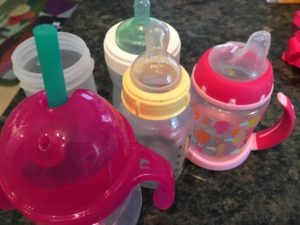 Cups and bottles that didn't work and resulted in the need for a wet nurse.